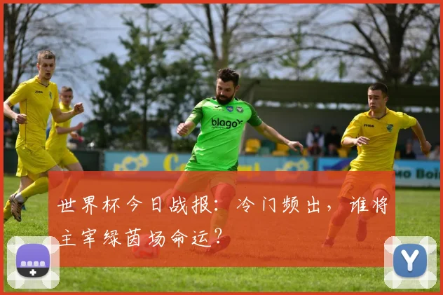 世界杯今日战报:冷门频出,谁将主宰绿茵场命运?